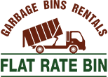 Flat Rate Bin Logo